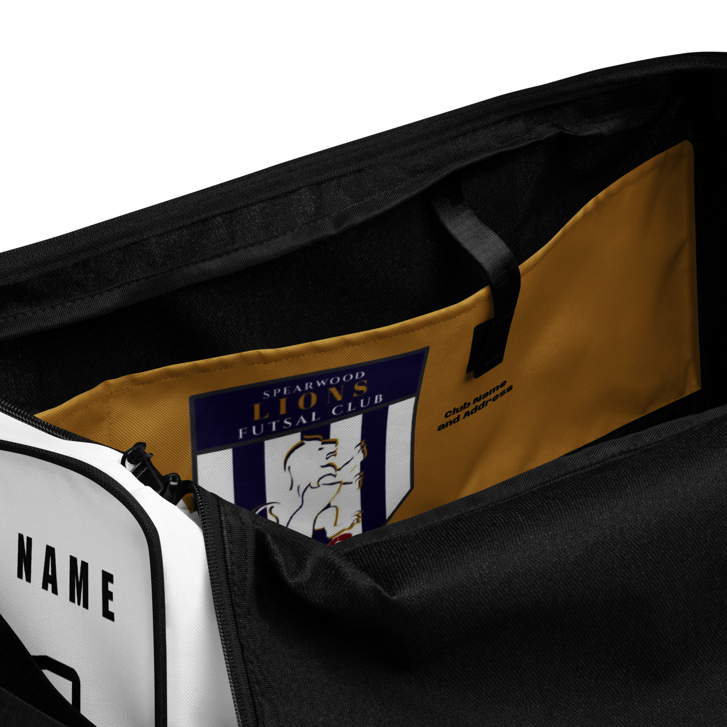 Spearwood Lions Football Personalised Sports Bag