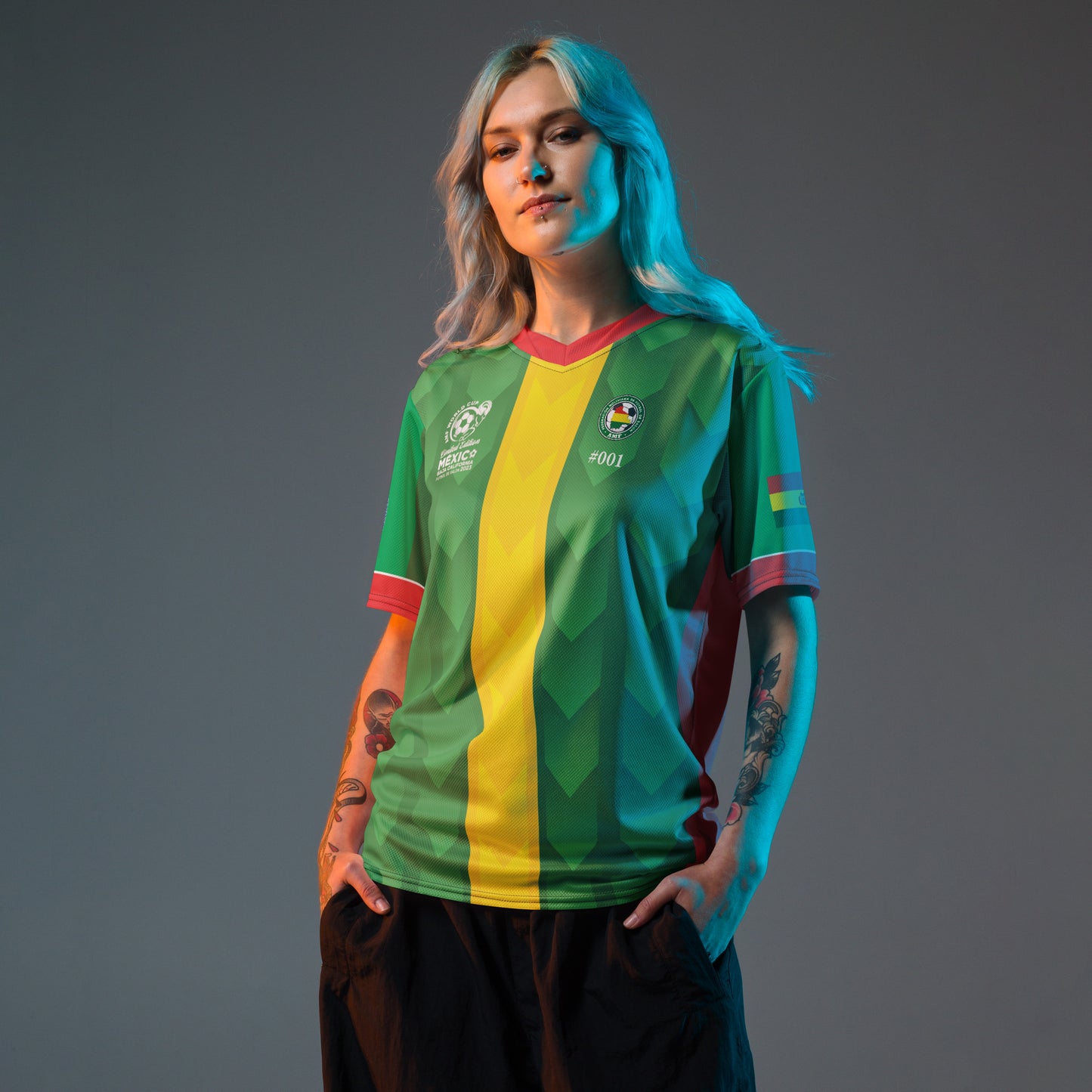 2023 AMF World Cup Bolivia Supporters Jersey Design 1