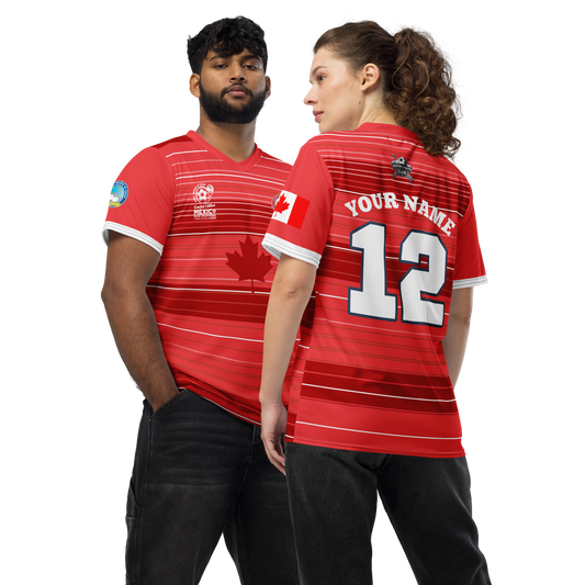 2023 AMF World Cup Canadian Supporters Jersey Design 1