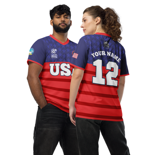 2023 AMF World Cup USA Supporters Jersey Design 1