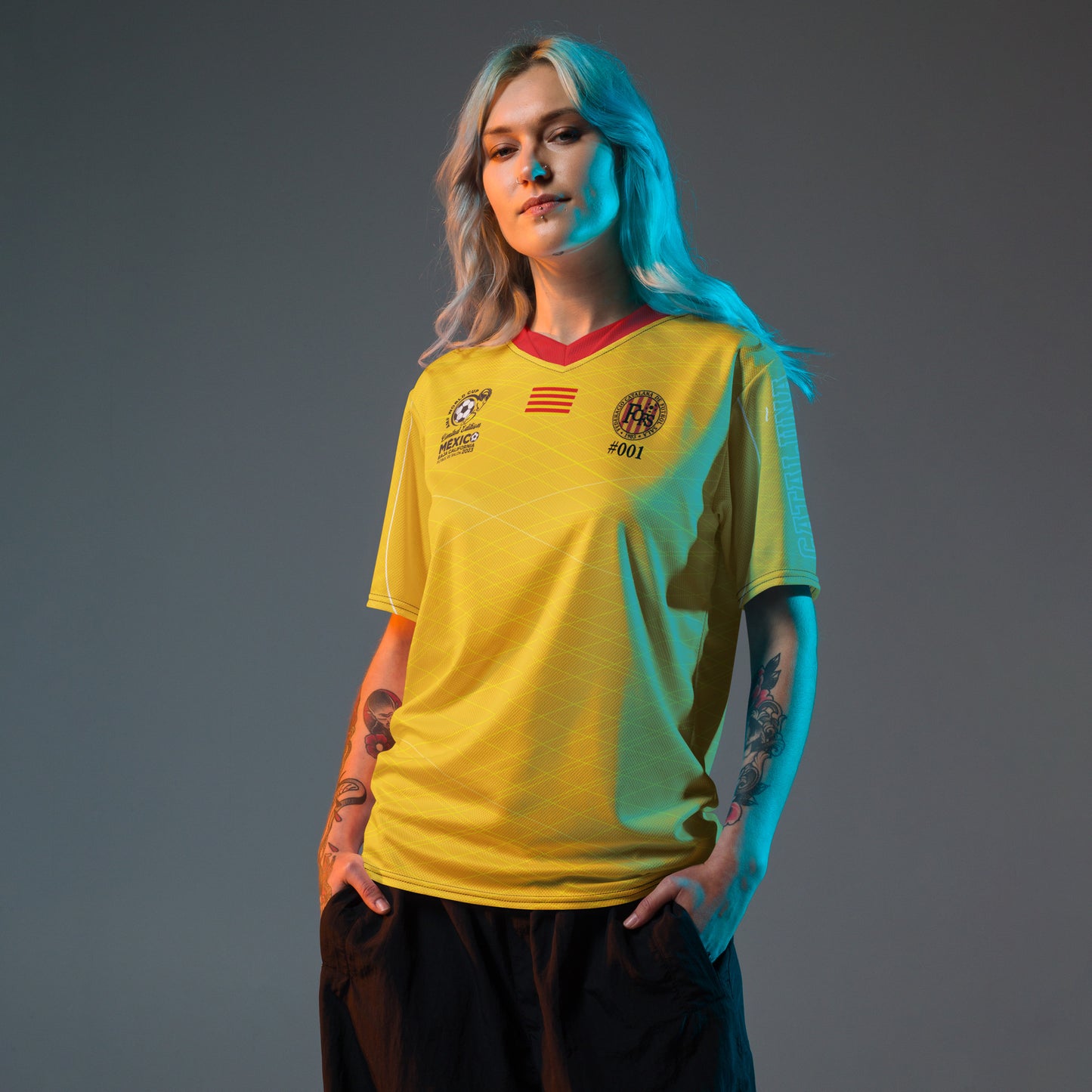 2023 AMF World Cup Cataluna Futsal Federation Supporters Jersey 2