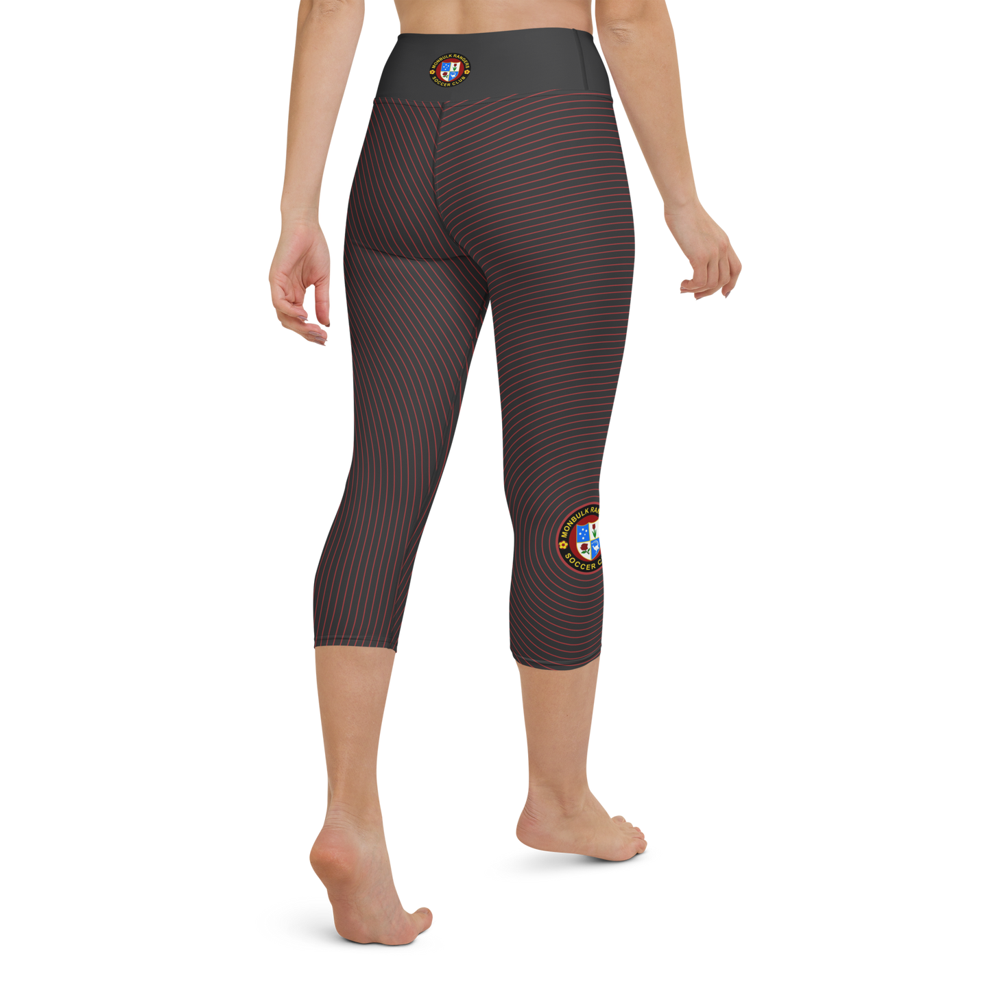 Monbulk Rangers Yoga Capri Leggings Design 2