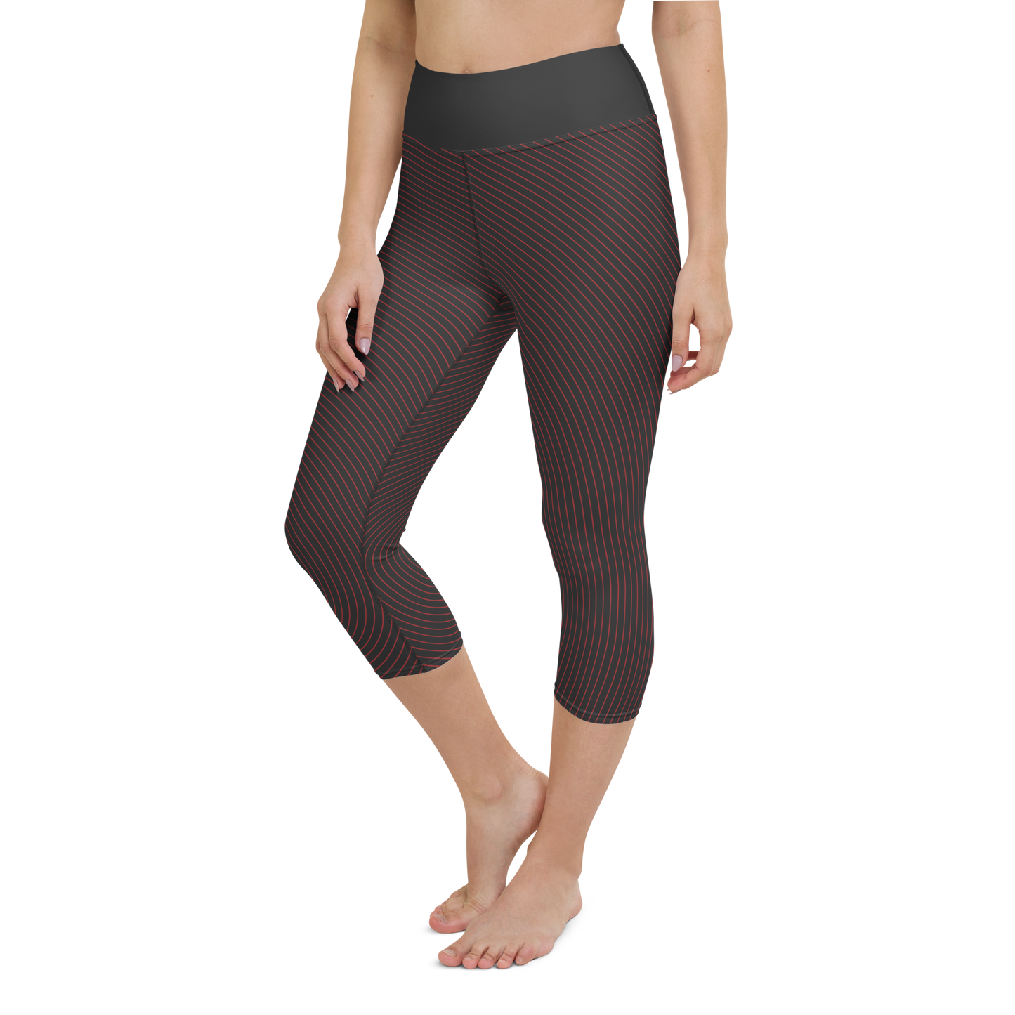 Monbulk Rangers Yoga Capri Leggings Design 2