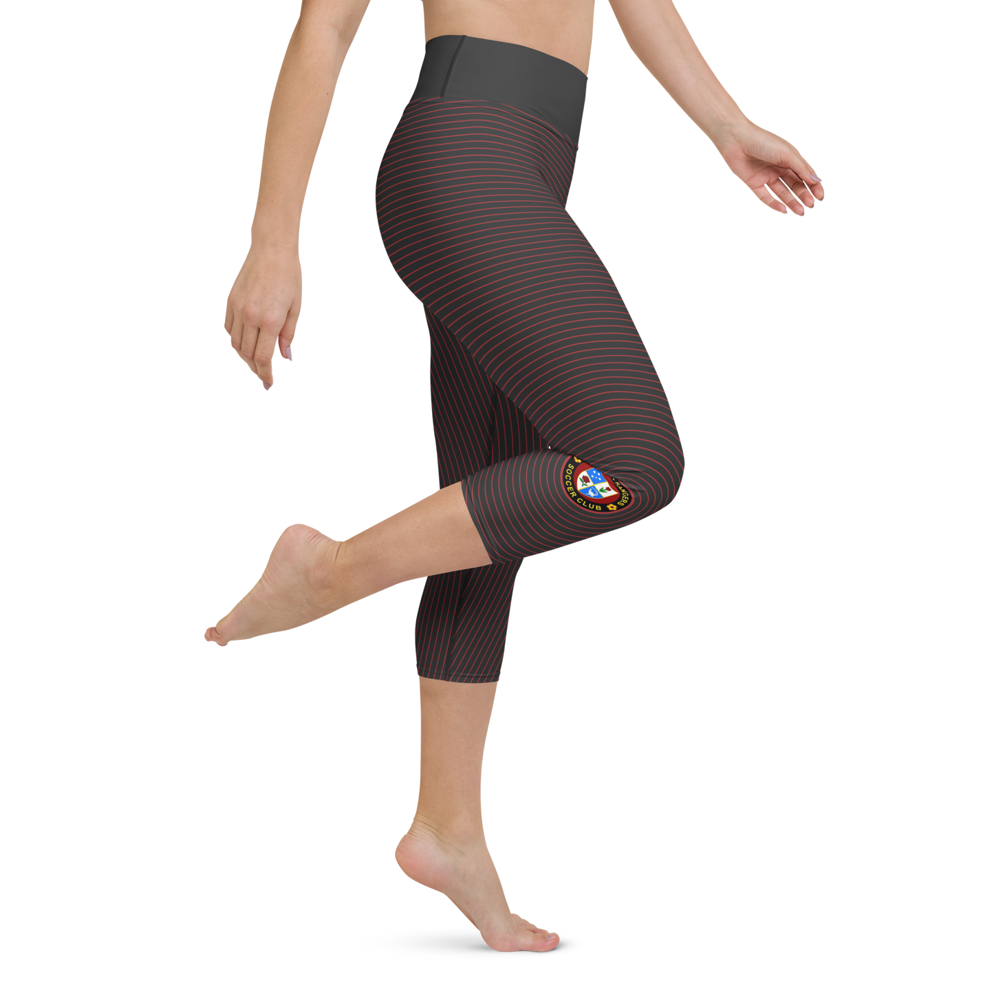 Monbulk Rangers Yoga Capri Leggings Design 2