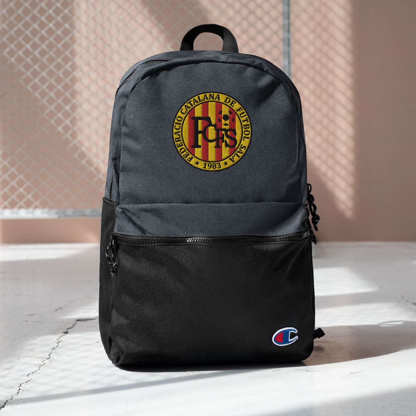 Catalana Futsal Federation Embroidered Champion Backpack