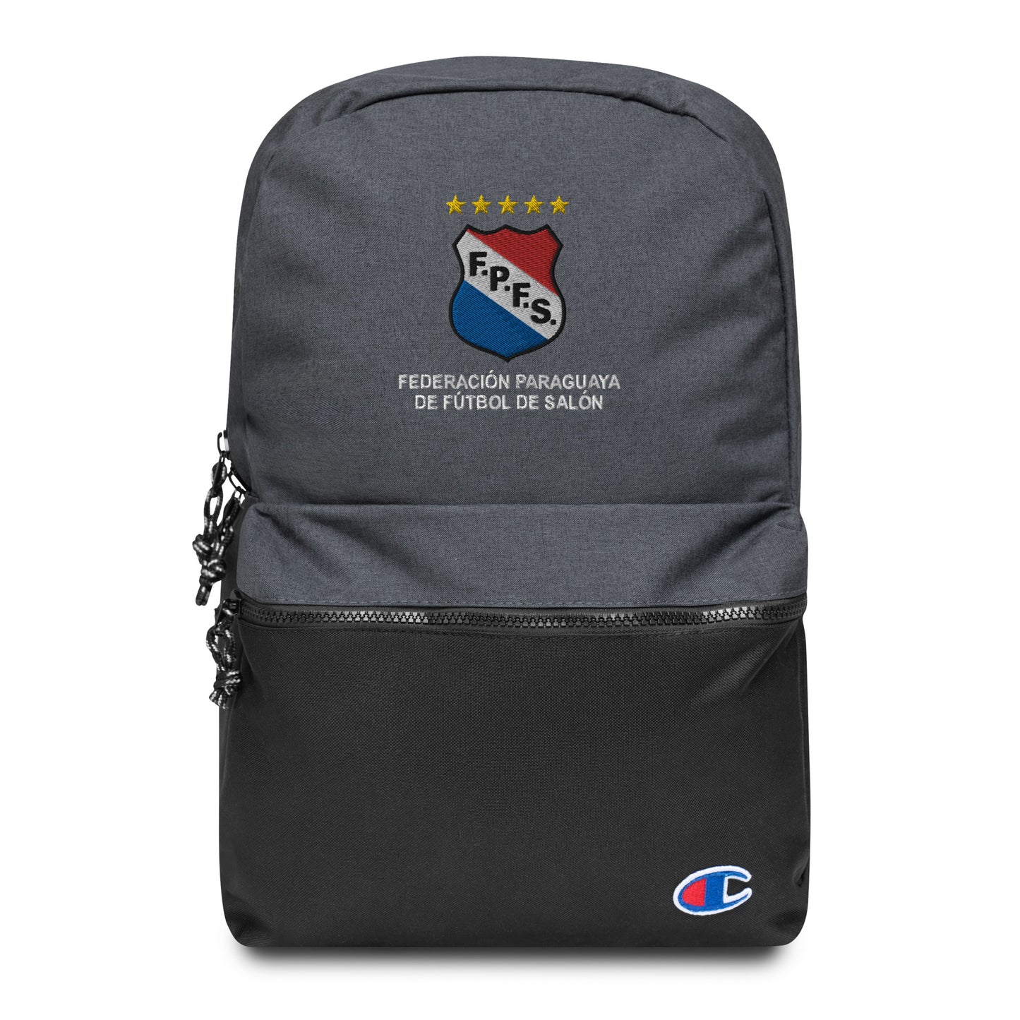 Paraguay Futsal Federation Embroidered Champion Backpack