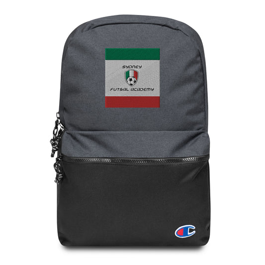 Sydney Futsal Academy Embroidered Champion Back Pack