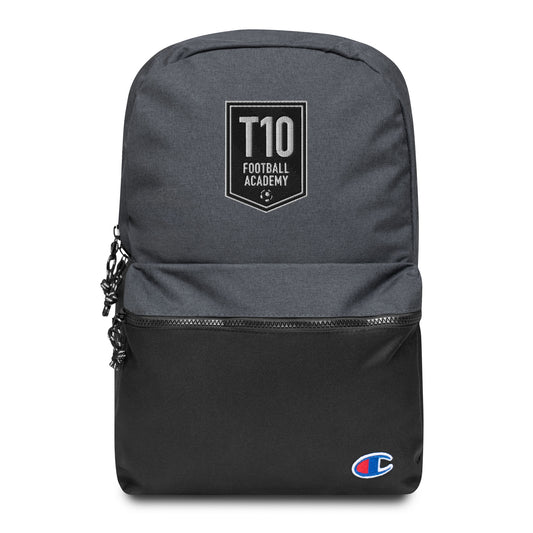 T10 Football Academy Embroidered Champion Back Pack