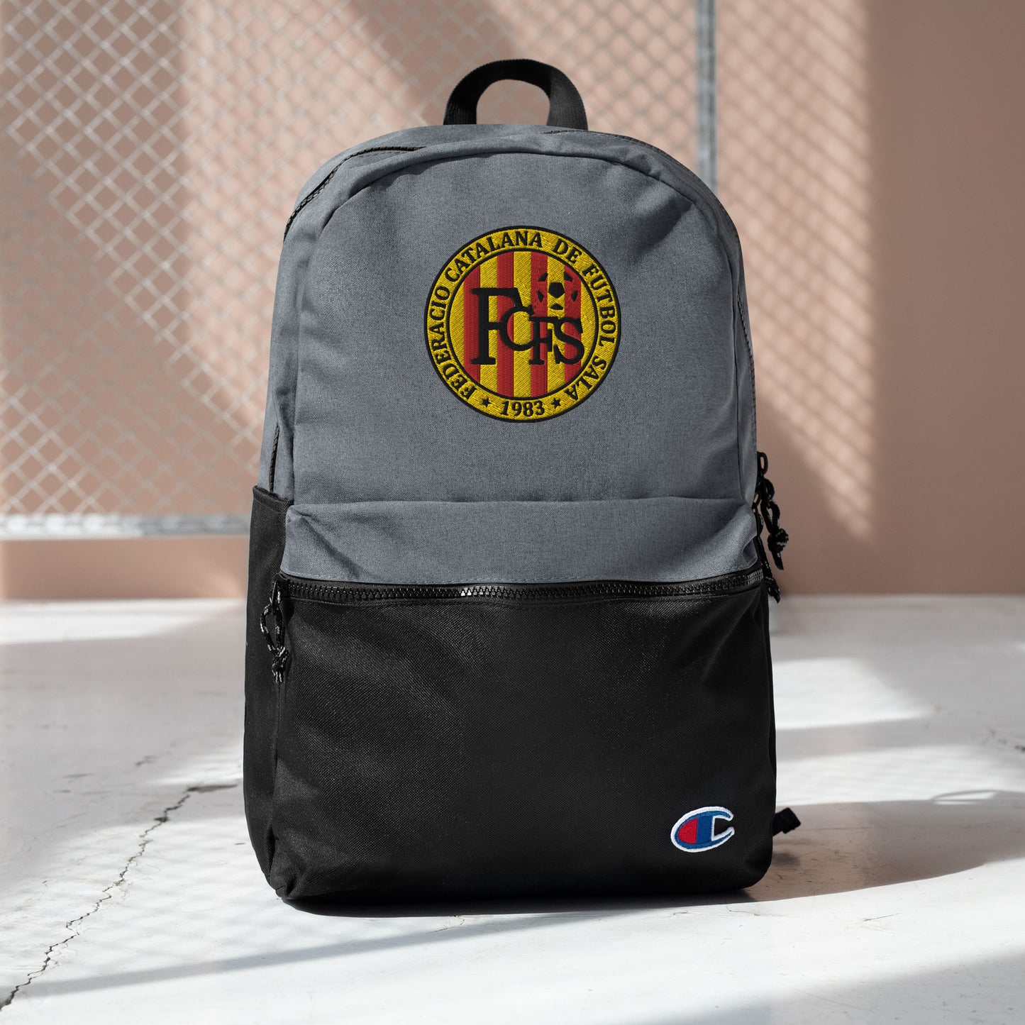 Catalana Futsal Federation Embroidered Champion Backpack