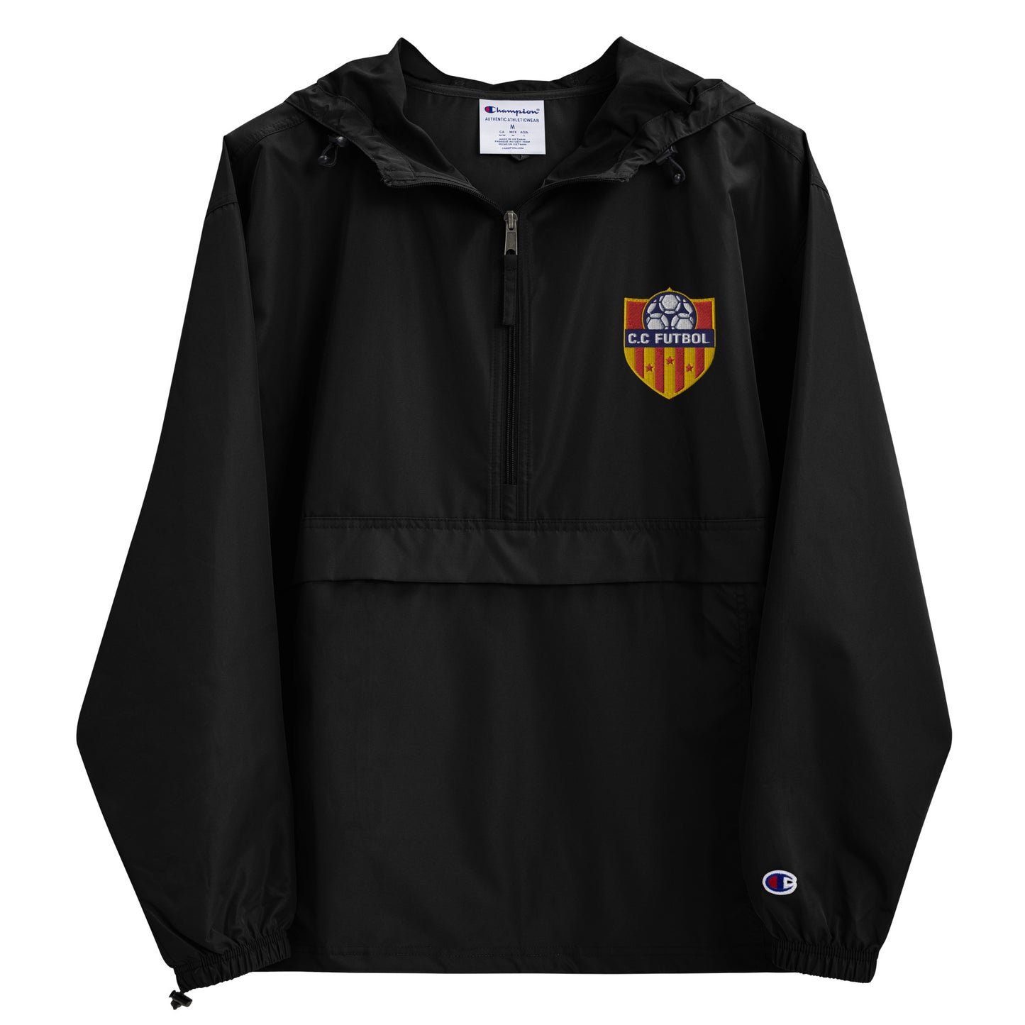 CC Futbol Embroidered Champion Packable Jacket