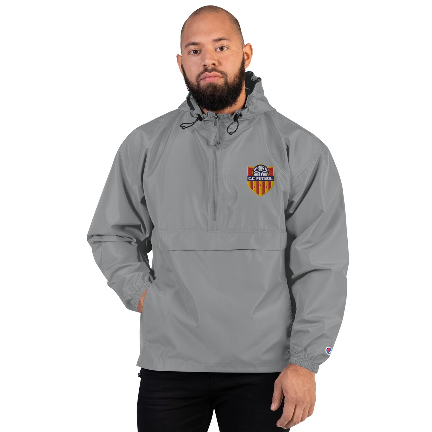 CC Futbol Embroidered Champion Packable Jacket