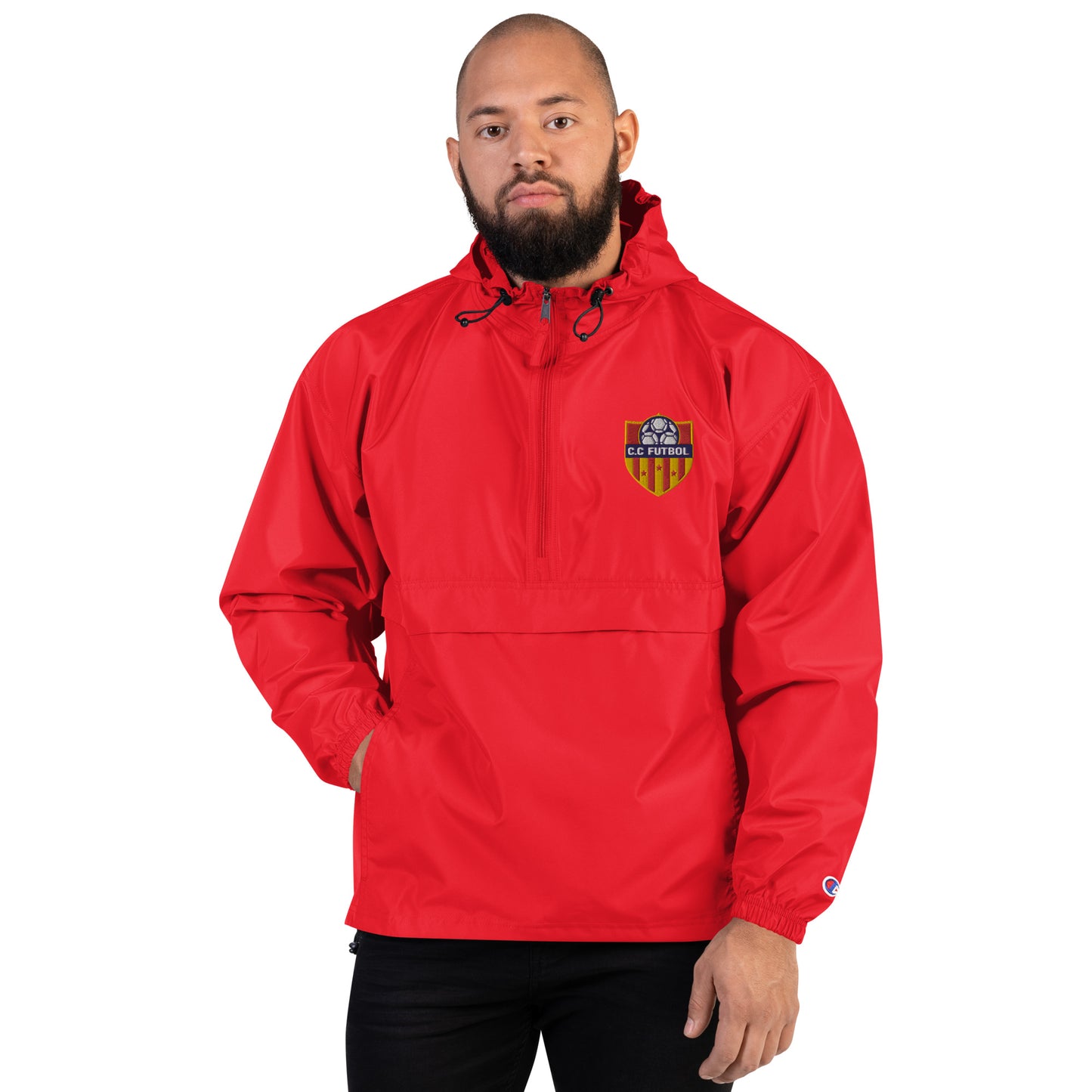 CC Futbol Embroidered Champion Packable Jacket