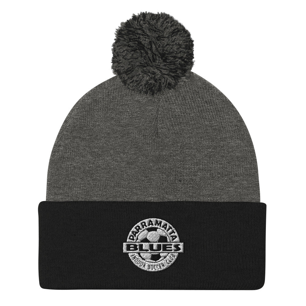 Parramatta Blues Indoor Football Club Pom-Pom Beanie