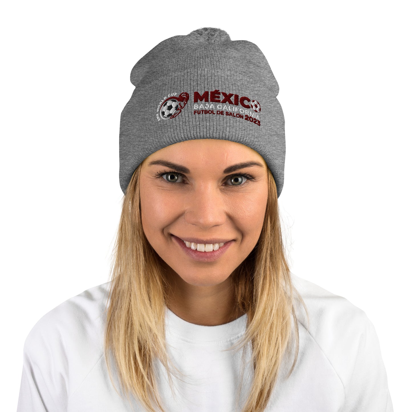 2023 AMF World Cup Pom-Pom Beanie