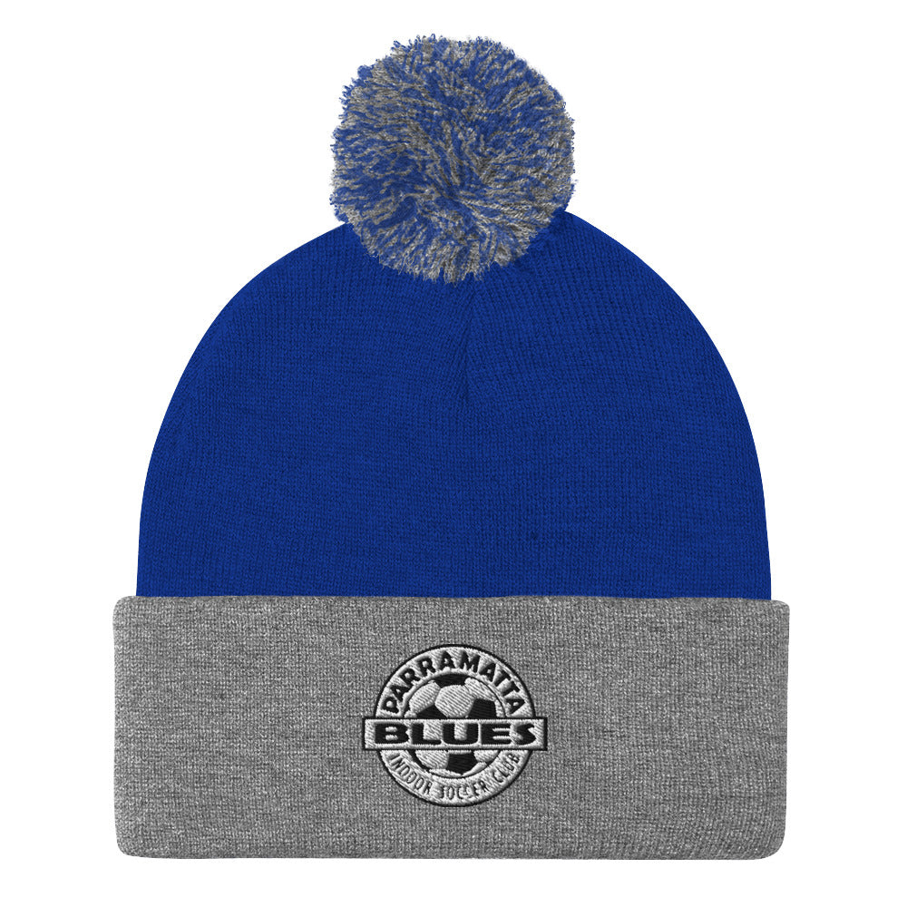 Parramatta Blues Indoor Football Club Pom-Pom Beanie