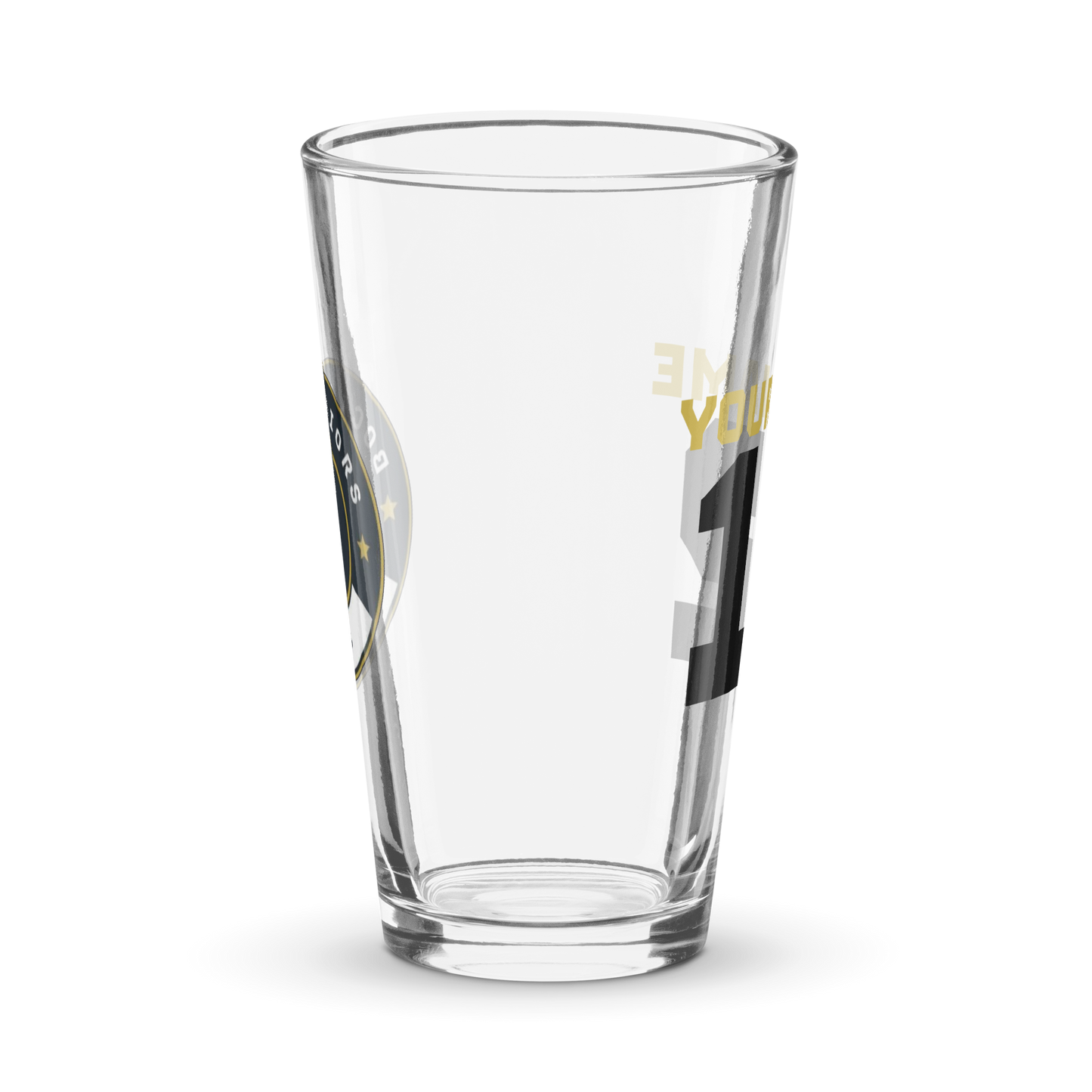 Boca Seniors Personalised Pint Glass