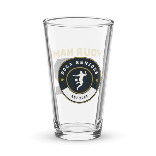 Boca Seniors Personalised Pint Glass