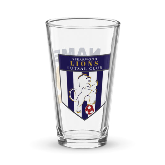 Spearwood Lions Futsal Club Personalised Pint Glass