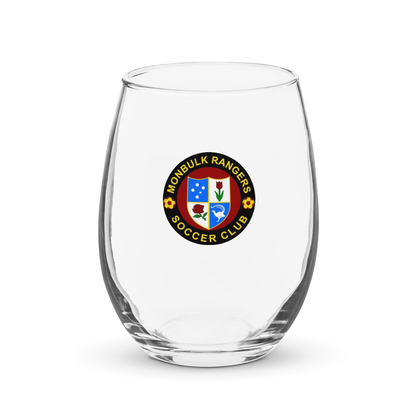 Monbulk Rangers Stemless Wine Glass