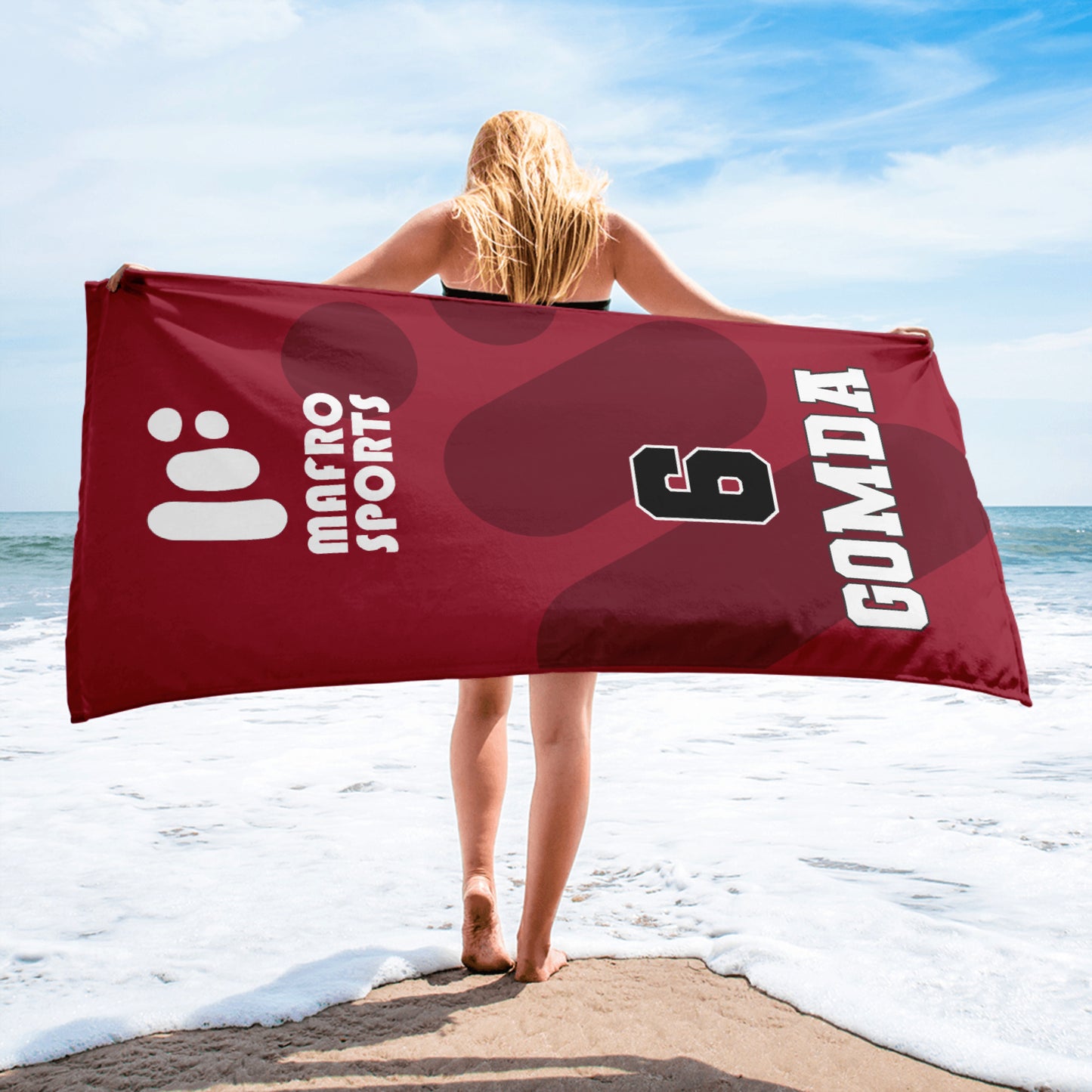 Mafro Sports Personalised Towel