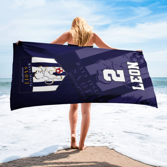 Spearwood Lions Futsal Personalised Towel