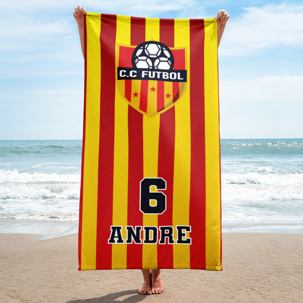 CC Futbol Personalised Towel