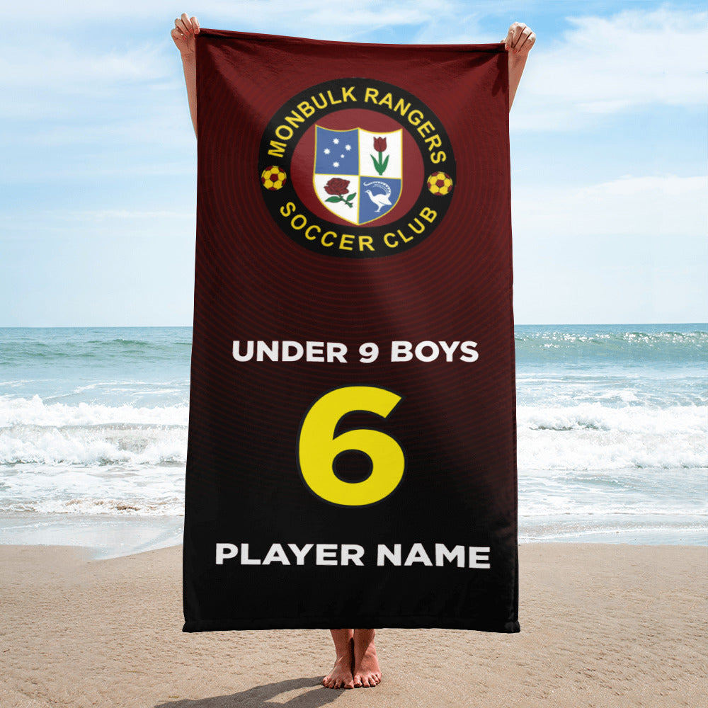 Monbulk Rangers Personalised Towel