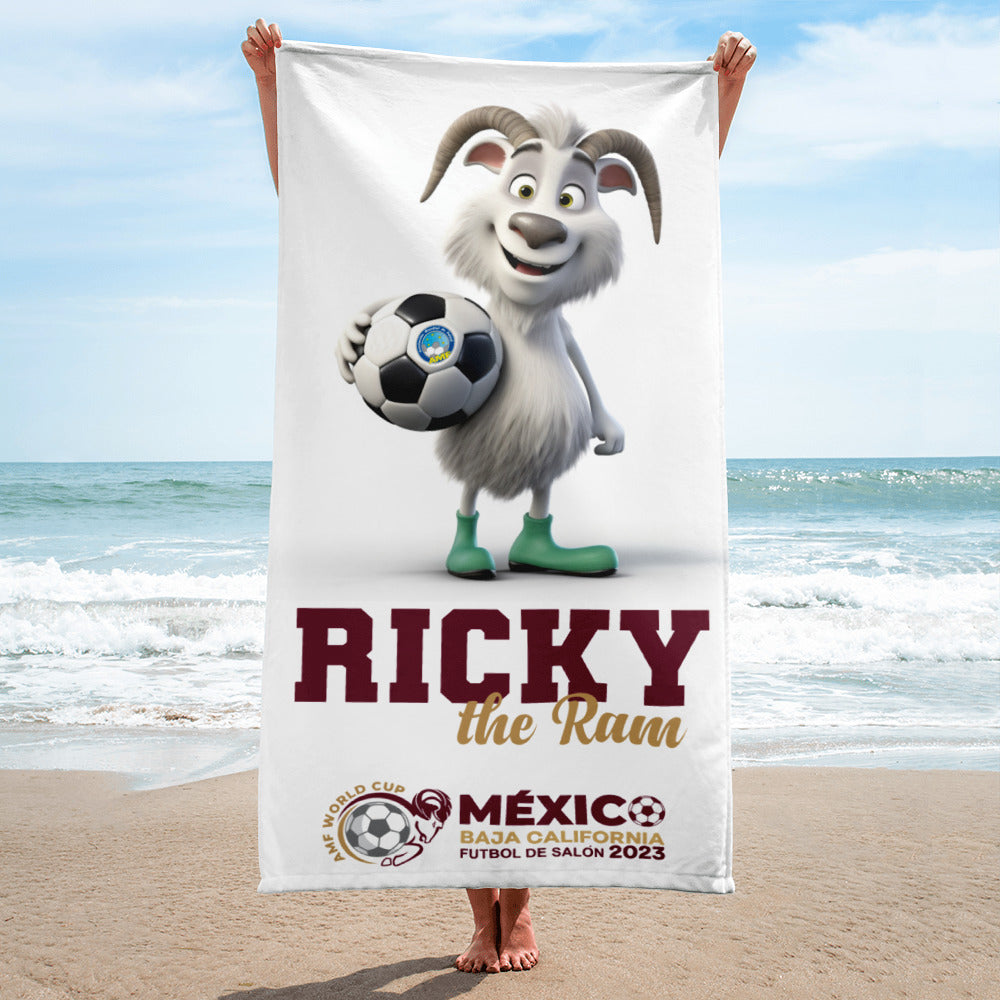 Ricky The Ram 2023 World Cup Mascot Towel