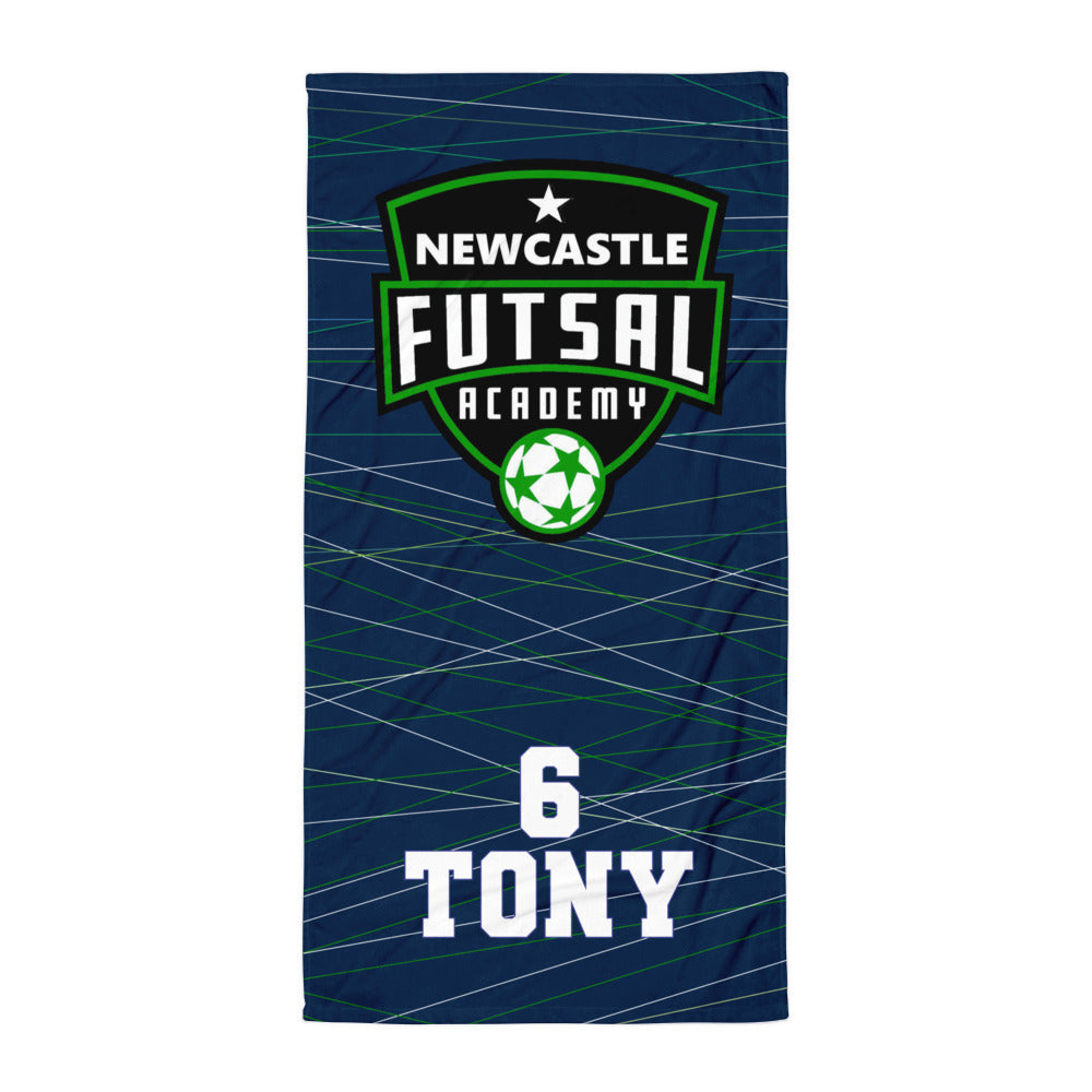 Newcastle Futsal Academy Personalised Towel