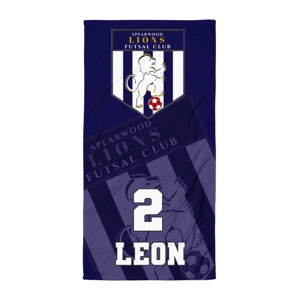 Spearwood Lions Futsal Personalised Towel