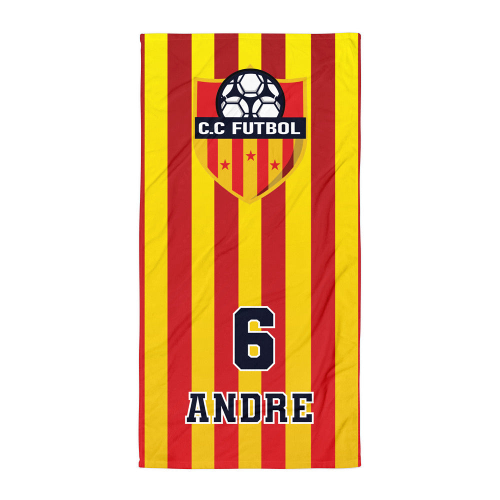 CC Futbol Personalised Towel