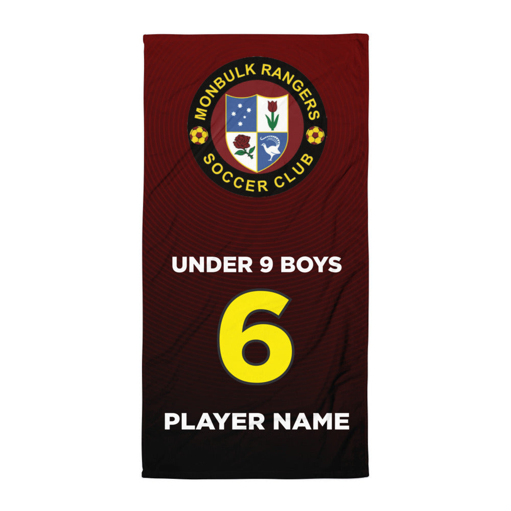 Monbulk Rangers Personalised Towel