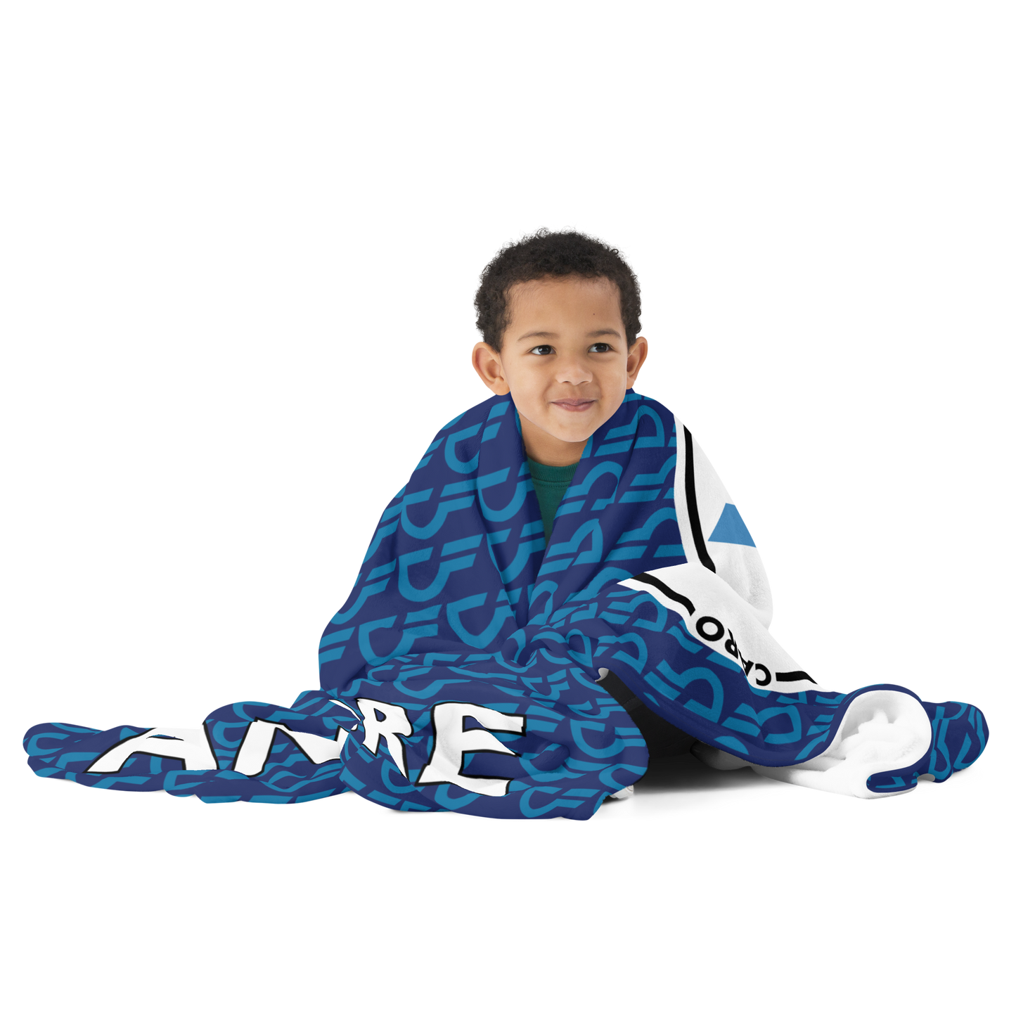 Caro Futsal Personalised Throw Blanket