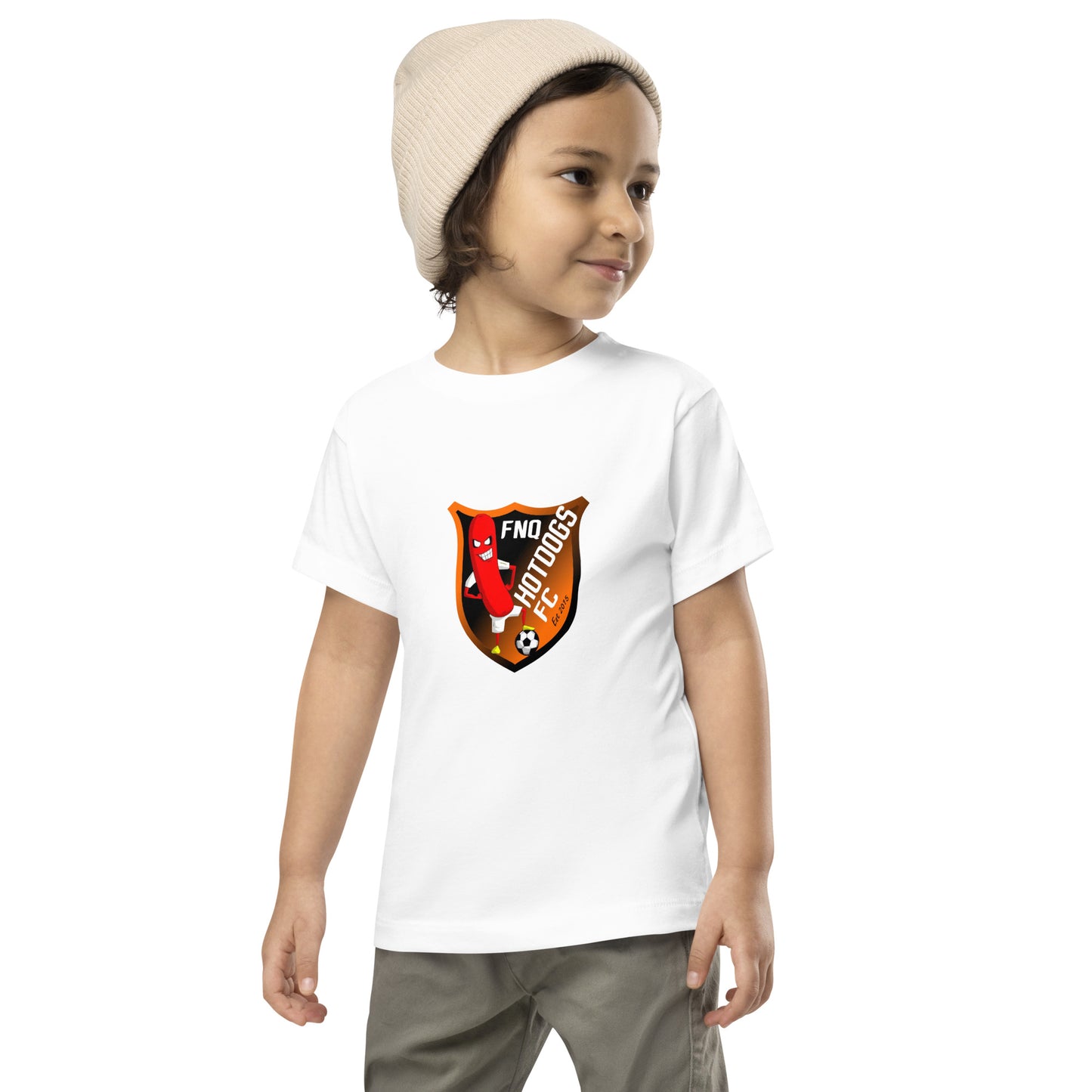 Hot Dogs Futsal Club Toddler Short Sleeve Tee