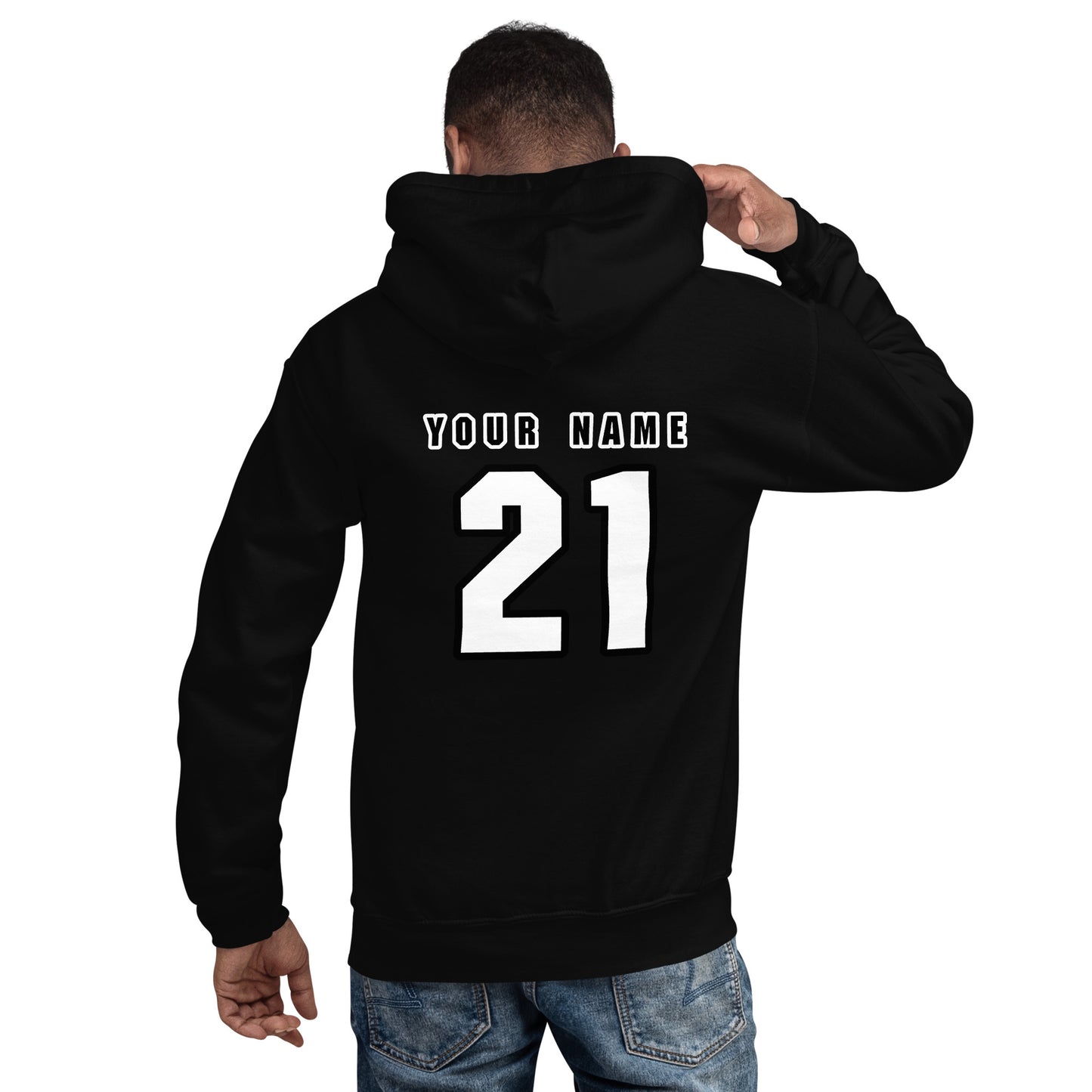 Boca Seniors Unisex Personalised Hoodie