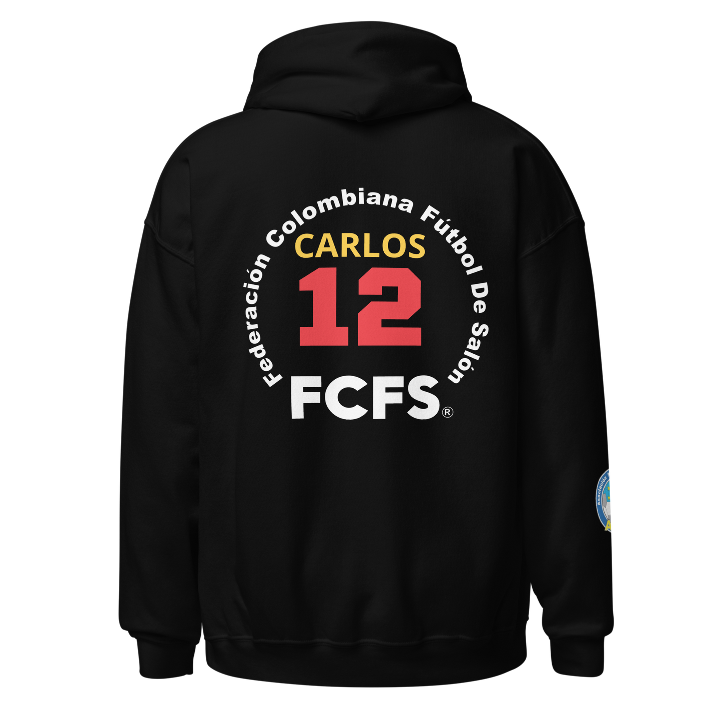 Colombian Futsal Federation Personalised Unisex Hoodie