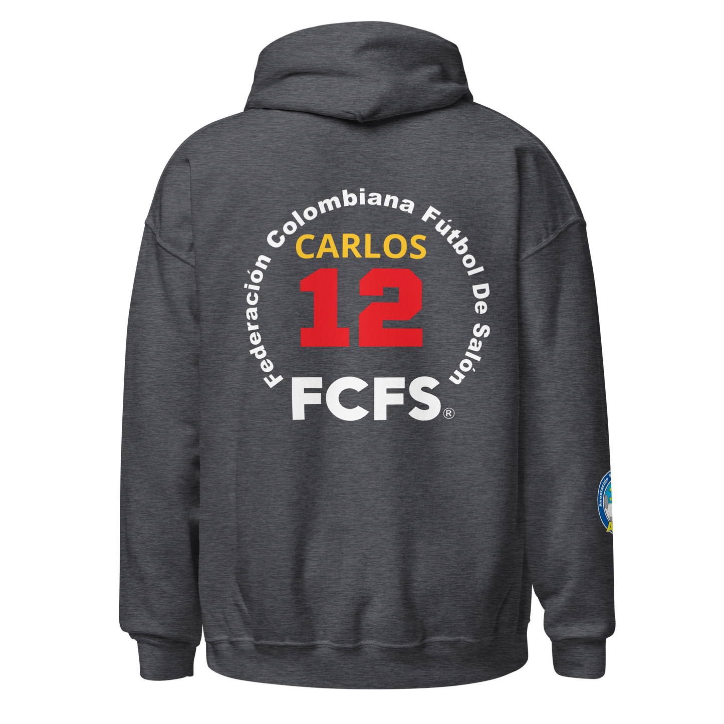 Colombian Futsal Federation Personalised Unisex Hoodie