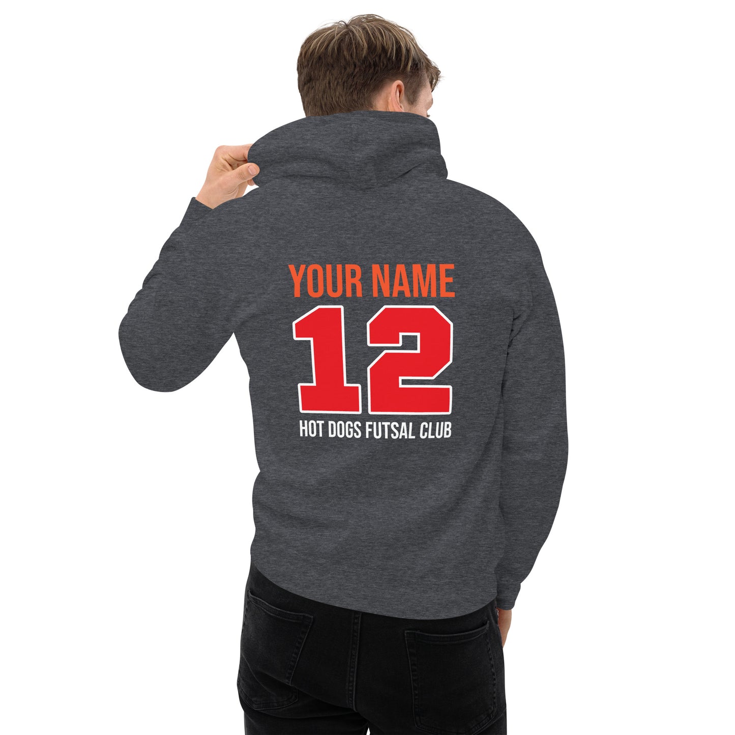 Hot Dogs Personalised Unisex Hoodie