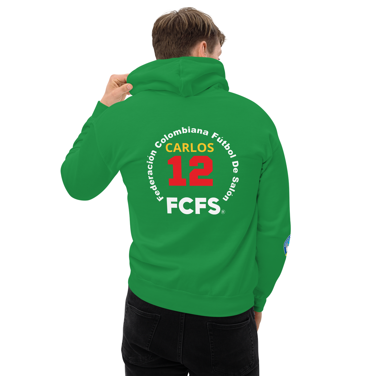 Colombian Futsal Federation Personalised Unisex Hoodie