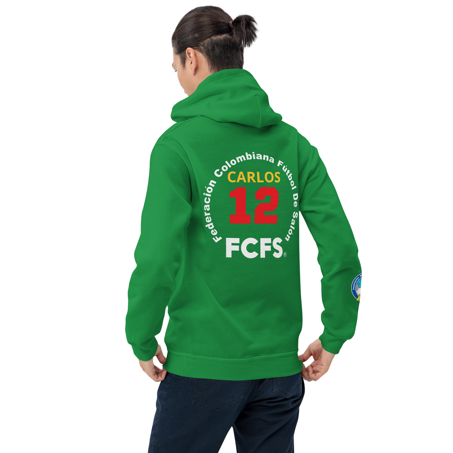 Colombian Futsal Federation Personalised Unisex Hoodie