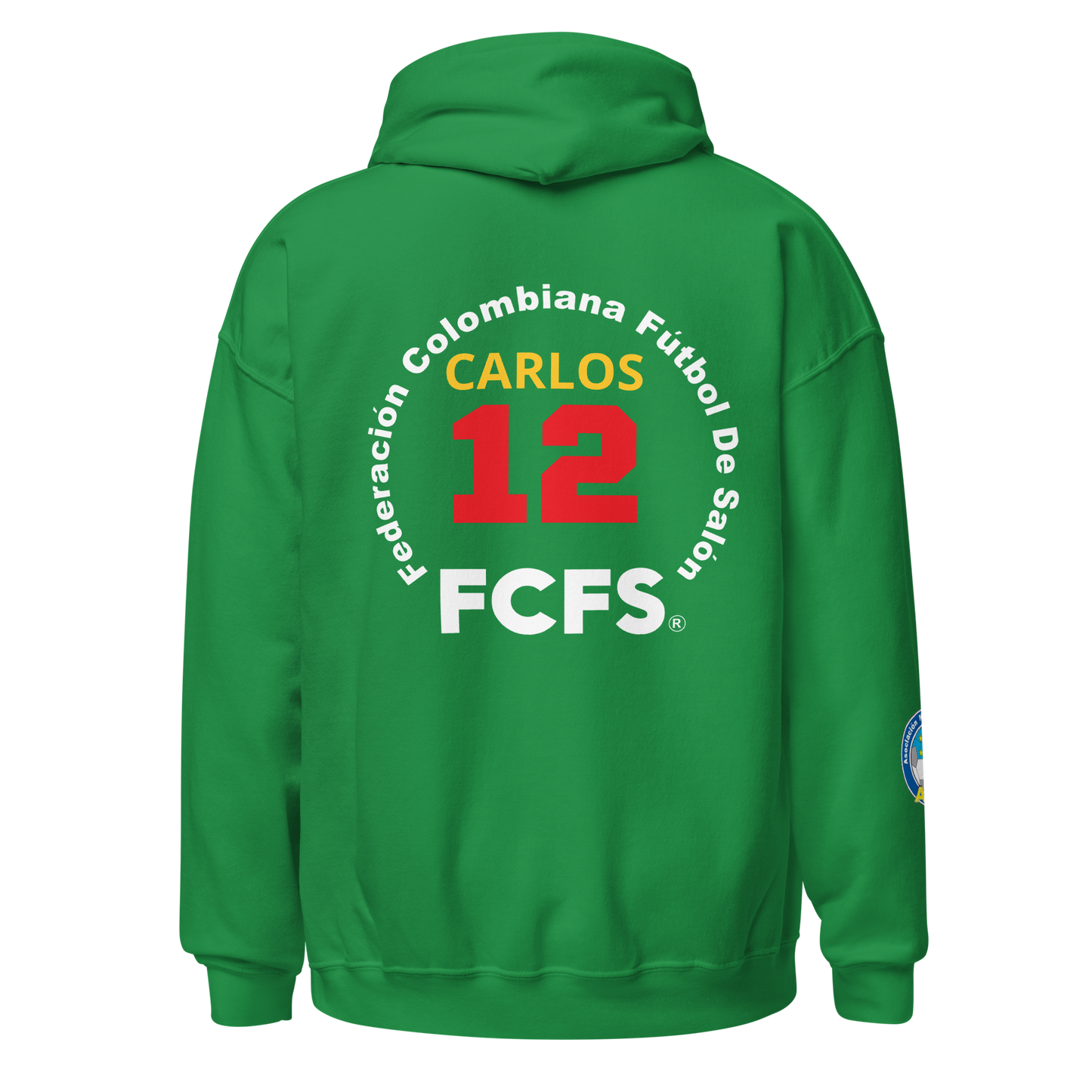 Colombian Futsal Federation Personalised Unisex Hoodie