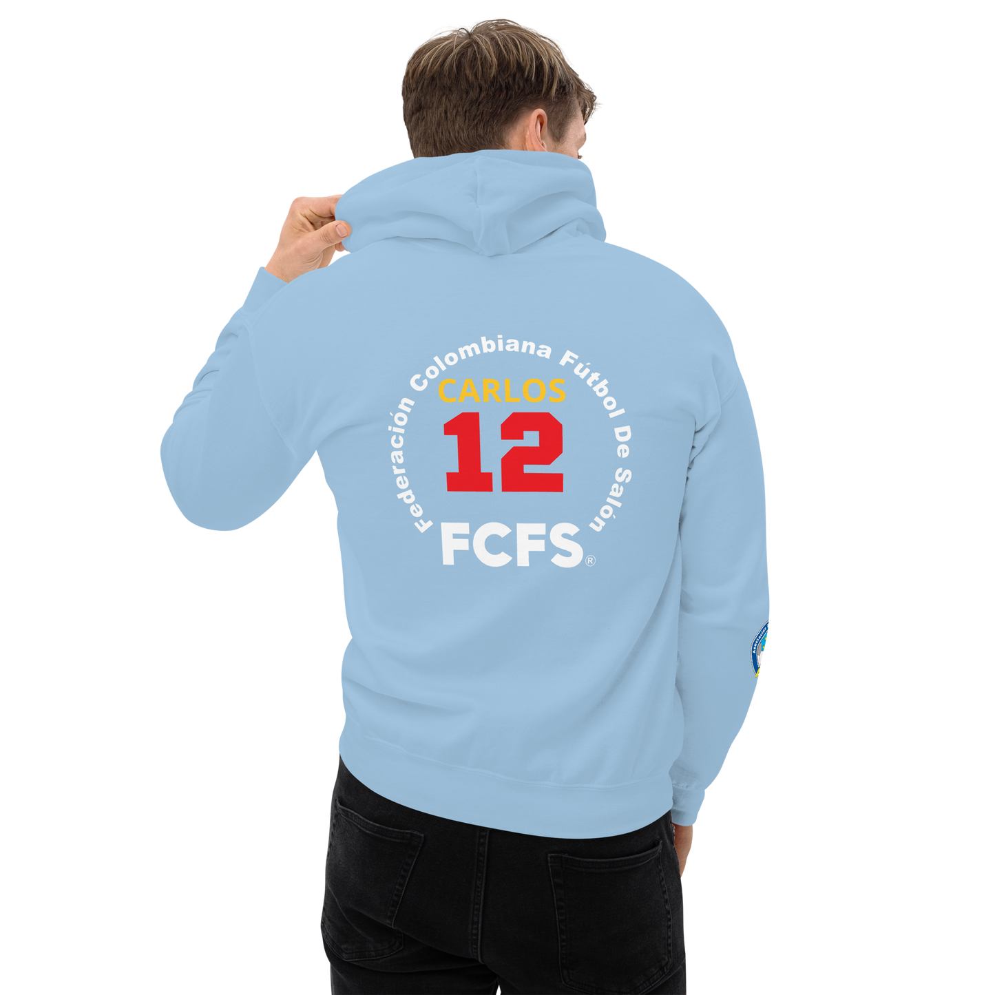 Colombian Futsal Federation Personalised Unisex Hoodie