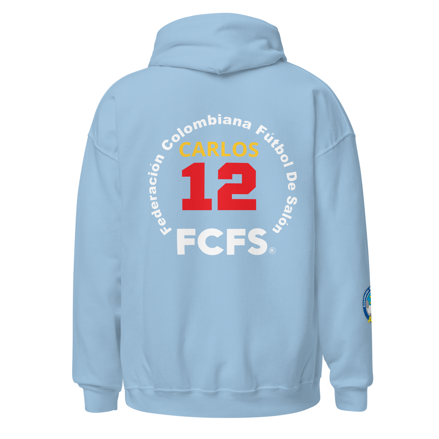 Colombian Futsal Federation Personalised Unisex Hoodie