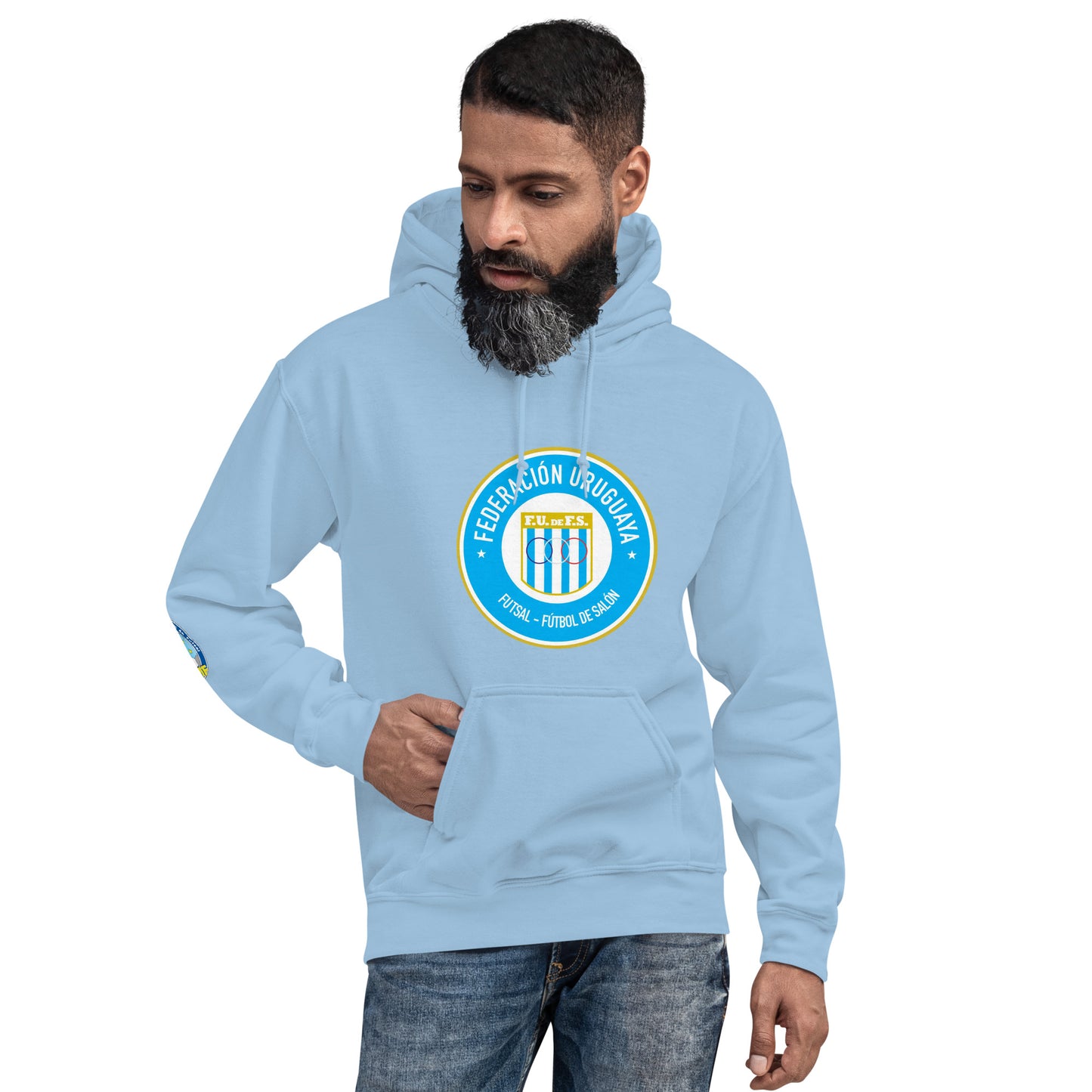 Uruguay Futsal Federation Personalised Unisex Hoodie