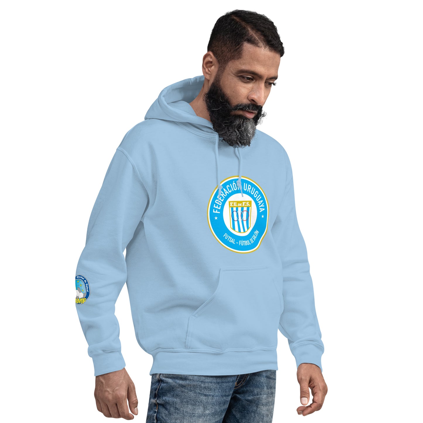 Uruguay Futsal Federation Personalised Unisex Hoodie