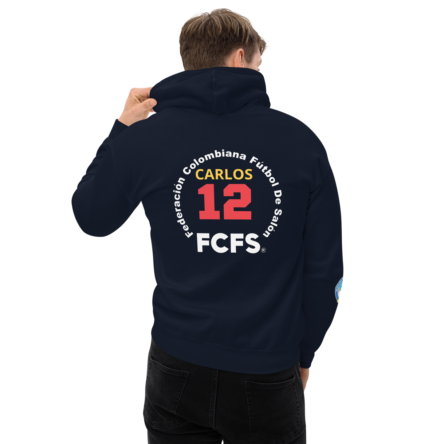 Colombian Futsal Federation Personalised Unisex Hoodie