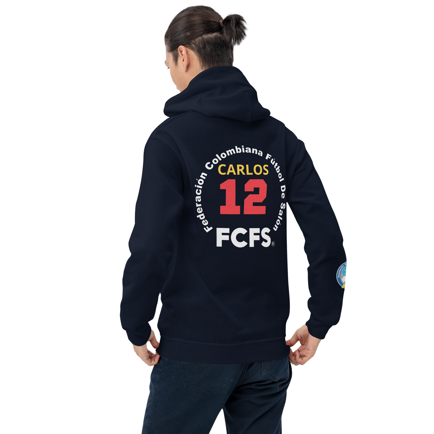 Colombian Futsal Federation Personalised Unisex Hoodie