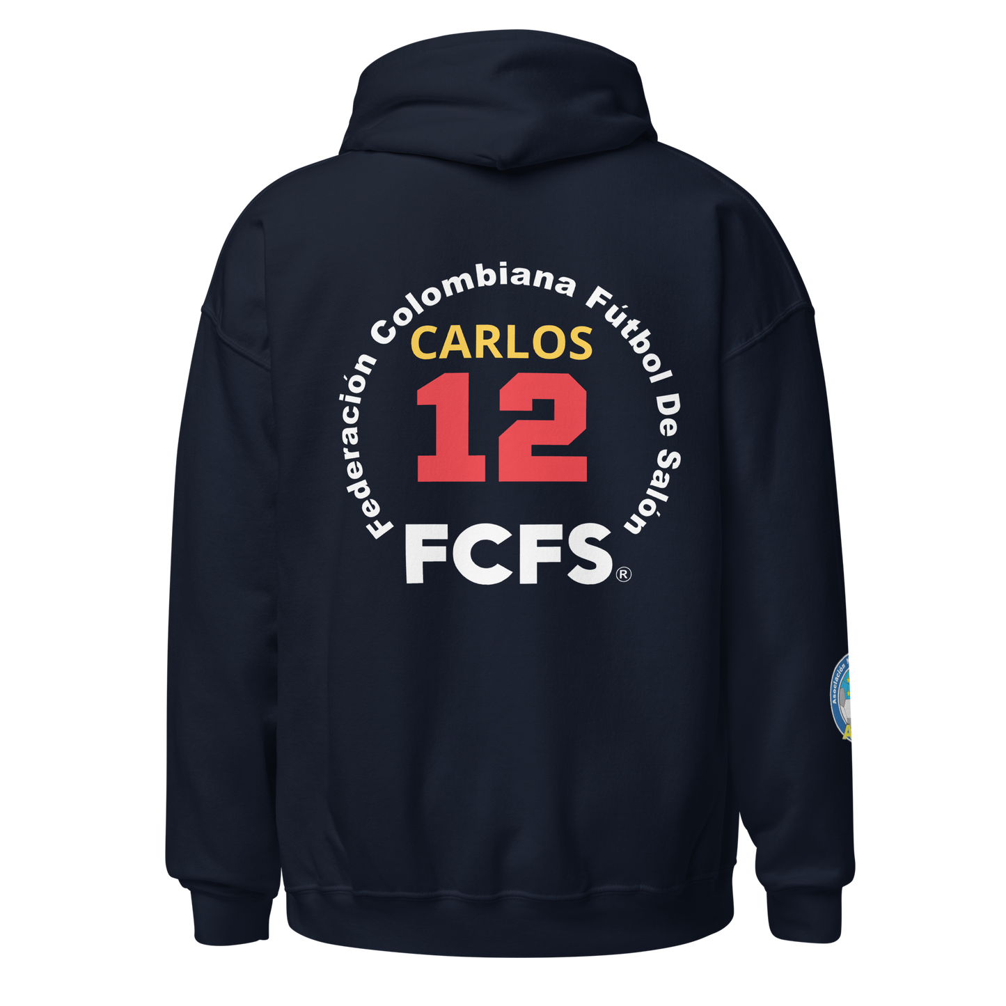 Colombian Futsal Federation Personalised Unisex Hoodie