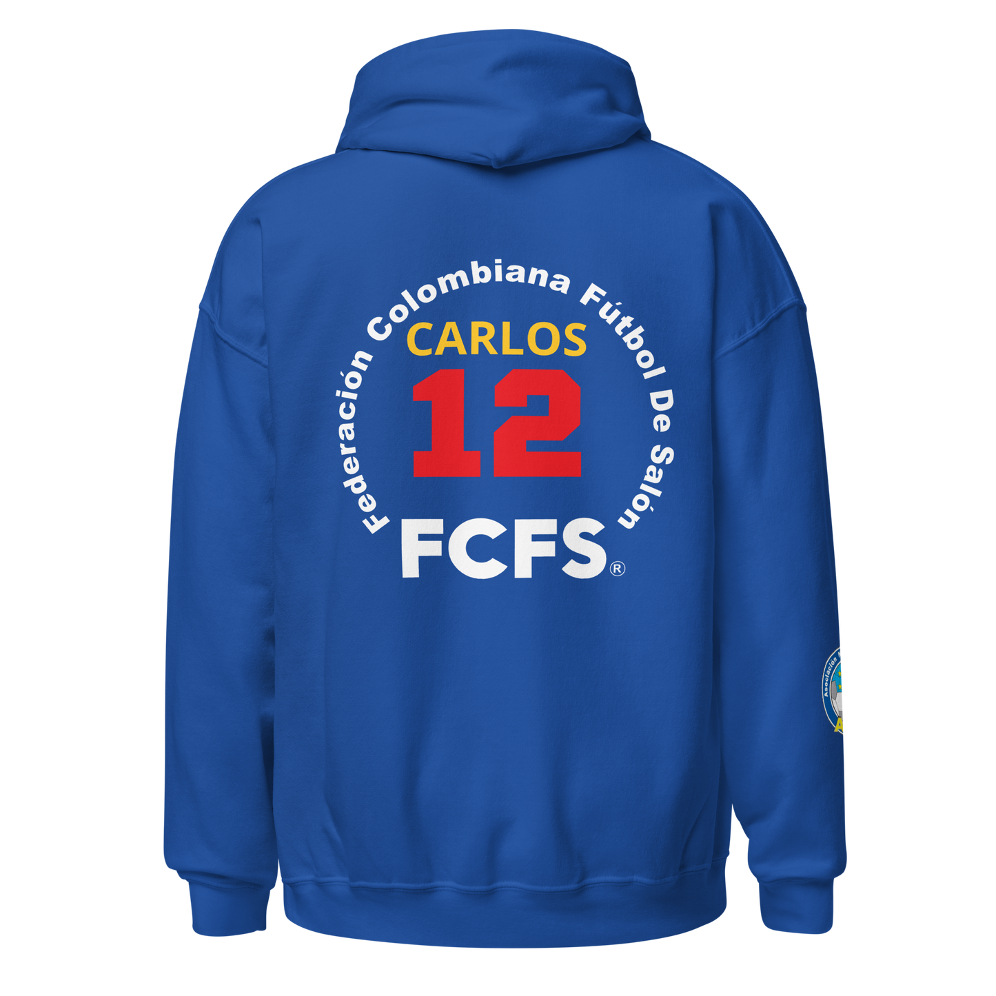 Colombian Futsal Federation Personalised Unisex Hoodie