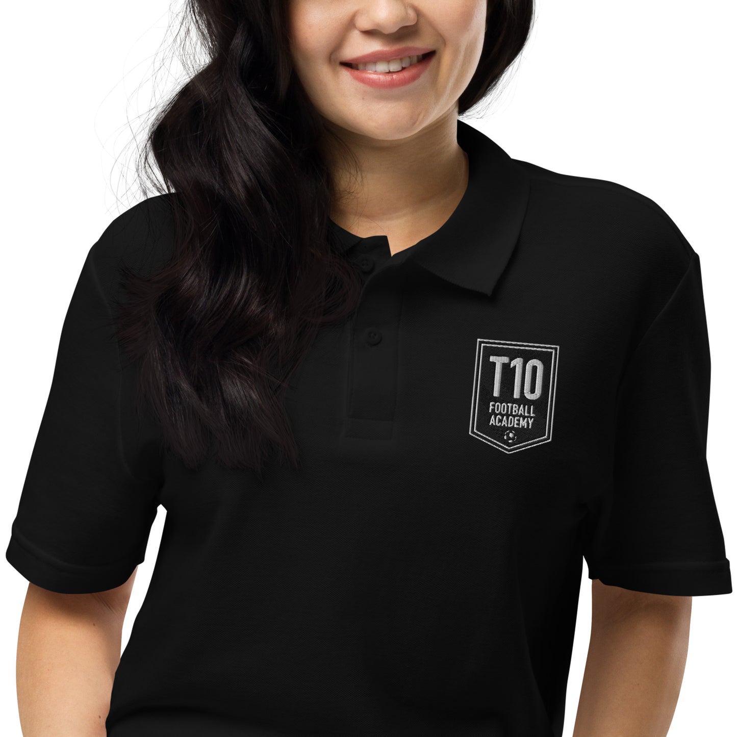 T10 Football Unisex Pique Polo Shirt